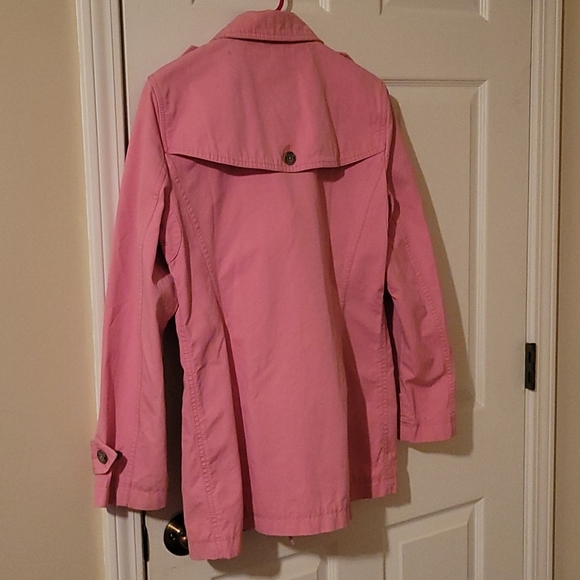 Tommy Hilfiger pink trench coat. Size M - Picture 6 of 12